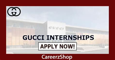 internship in gucci|gucci job description.